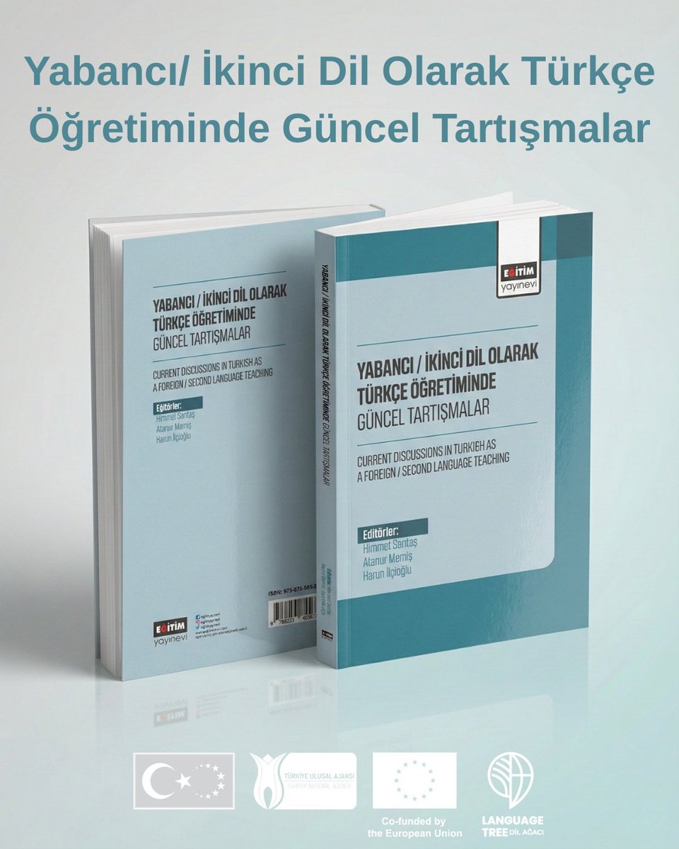 dilagaciprojesi's tweet photo. 📢 ISOHTEL 2024 Bildirileri Kitaplaştı!

YADOT ev sahipliğinde gerçekleşen sempozyumun akademik çıktıları,  yayımlandı.

"Yabancı / İkinci Dil Olarak Türkçe Öğretiminde Güncel Tartışmalar"

✅ Türkçe tam metin + İngilizce geniş özet ✅ Yapay Zeka, Çokdillilik ve Materyal Tasarımı https://t.co/nHccLXXPNc
