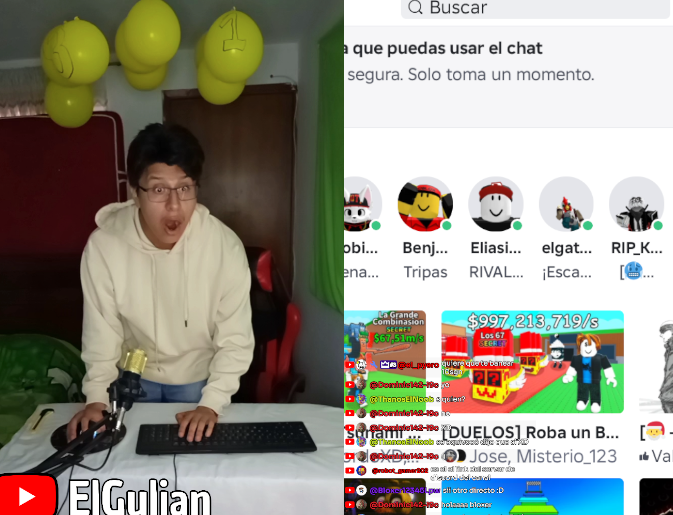 Hola chicos, ahora mismo estoy en dinamica:

POR CADA 100 SUBS ROMPO UN GLOBO (3 de estos tiene agua)
youtube.com/watch?v=ofVuS3…