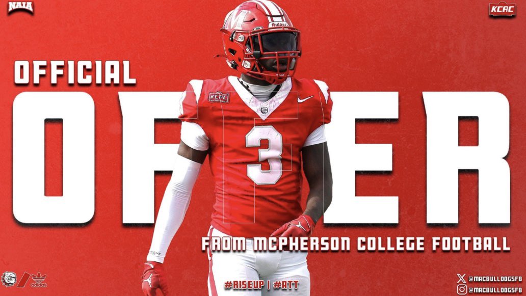 DomRobles16's tweet photo. I am blessed and honored to receive a scholarship offer from McPherson College to continue my athletic and academic career.

#RISEUP #ATT

@Joe_King13 @PRCoachBrim @HerreraMyles https://t.co/yKV6AT08b2