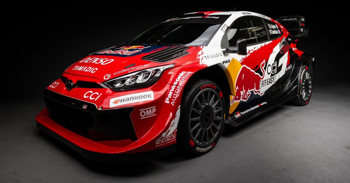 RallysupportNL's tweet image. Sébastien Ogier's official Toyota GR Yaris Rally1 livery for the 2026 WRC season! 📸

#WRC #WRC2026 #Toyota