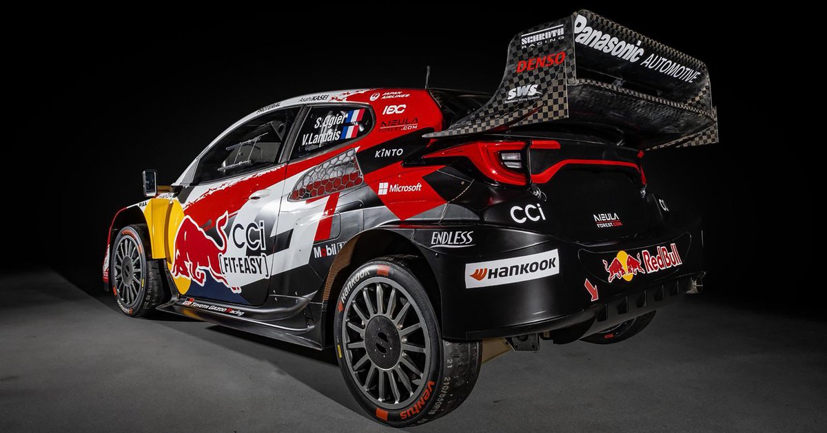RallysupportNL's tweet image. Sébastien Ogier's official Toyota GR Yaris Rally1 livery for the 2026 WRC season! 📸

#WRC #WRC2026 #Toyota