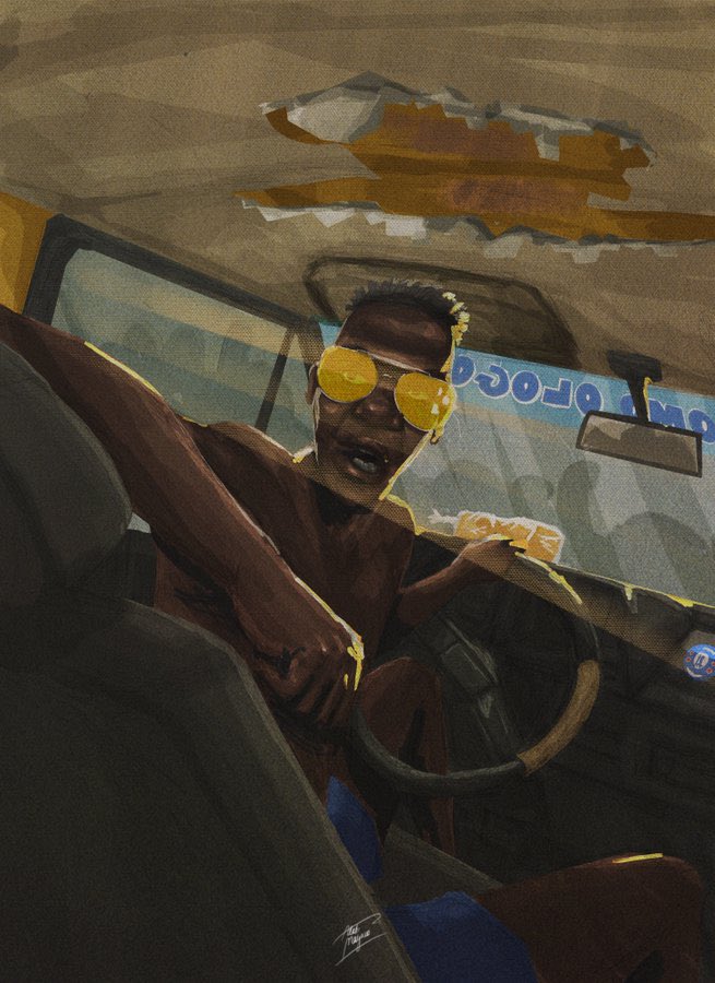 Shutabug's tweet image. The romanticization of Lagos traffic.