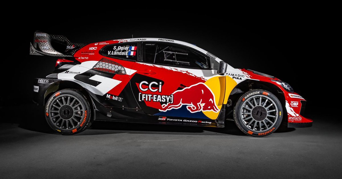 RallysupportNL's tweet image. Sébastien Ogier's official Toyota GR Yaris Rally1 livery for the 2026 WRC season! 📸

#WRC #WRC2026 #Toyota