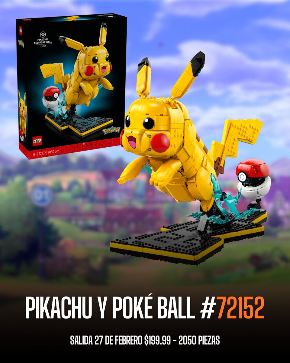 Geeky_Drop's tweet photo. LEGO celebra el Día de Pokémon y su 30.° aniversario con tres sets para adultos que incluyen a Eevee, Pikachu y los 3 Grandes: Venusaur, Charizard y Blastoise! https://t.co/WQnOuRlJdF