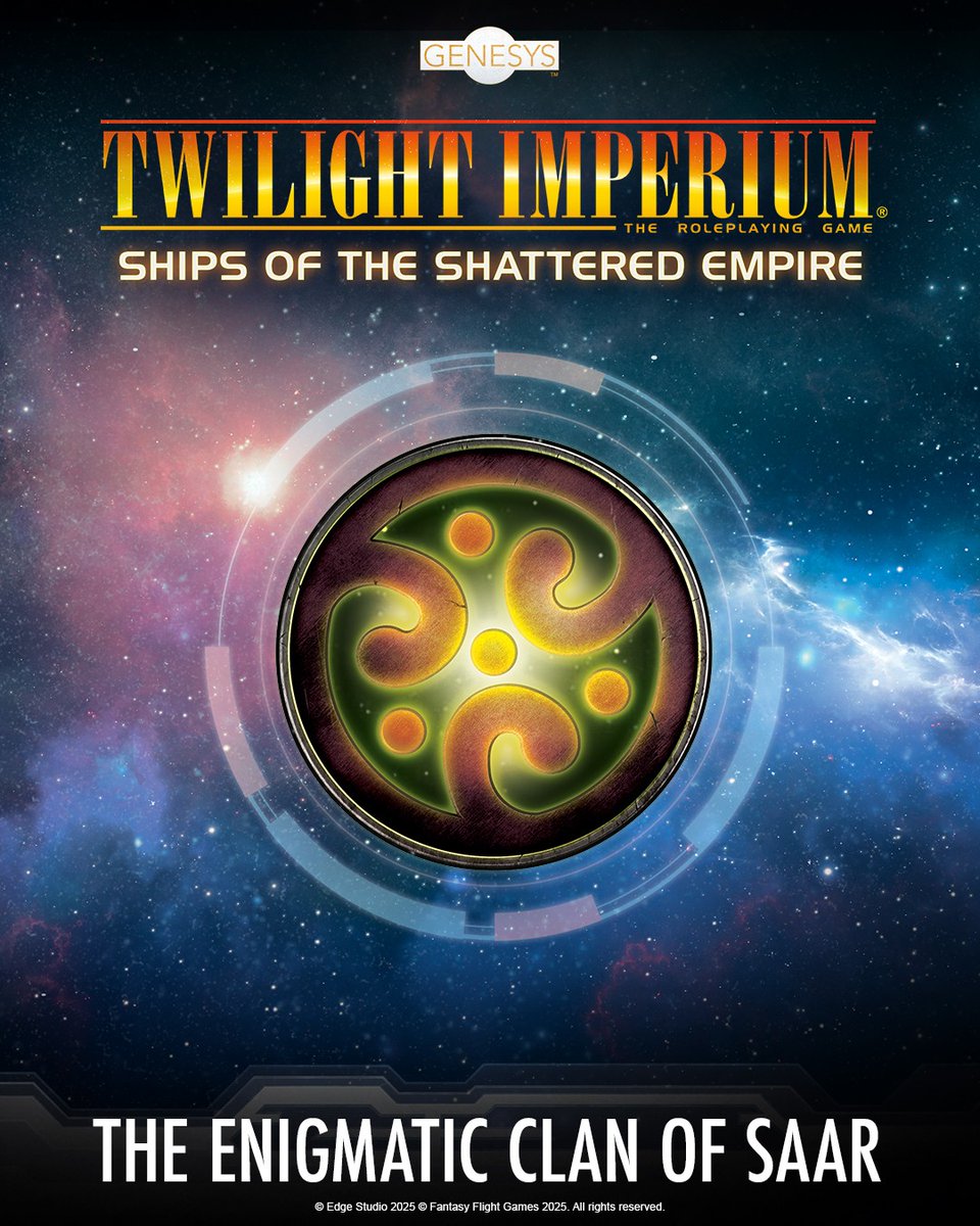 edge_english's tweet photo. 🚀 The enigmatic Clan of Saar!
With their versatile ships and adaptable mechs, the Saar turn tools into weapons and salvagers into soldiers.
Explore their unique culture and vehicles in Ships of the Shattered Empire. Already available!
https://t.co/6JTrYzSWNk
#twilightimperium https://t.co/odxf9EORKL