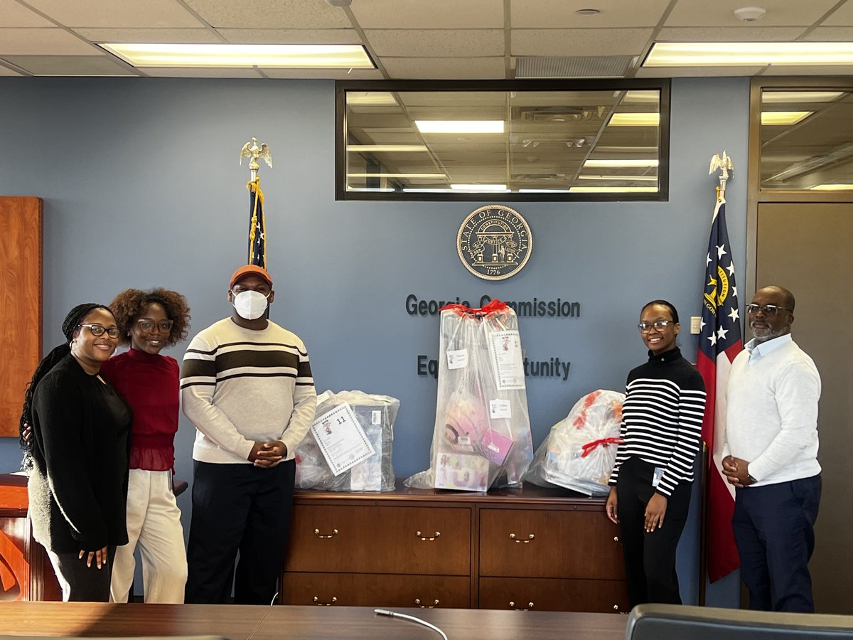 GACommission's tweet photo. Our department proudly supported the 2025 Clarke Christmas by donating toys and gifts to local families. 🎄 Together, we spread holiday cheer, by giving  back to our community, and making the holiday season brighter for everyone. 🎁#SeasonOfGiving #SpreadJoy #MakingADifference https://t.co/A4AHHNtlRj