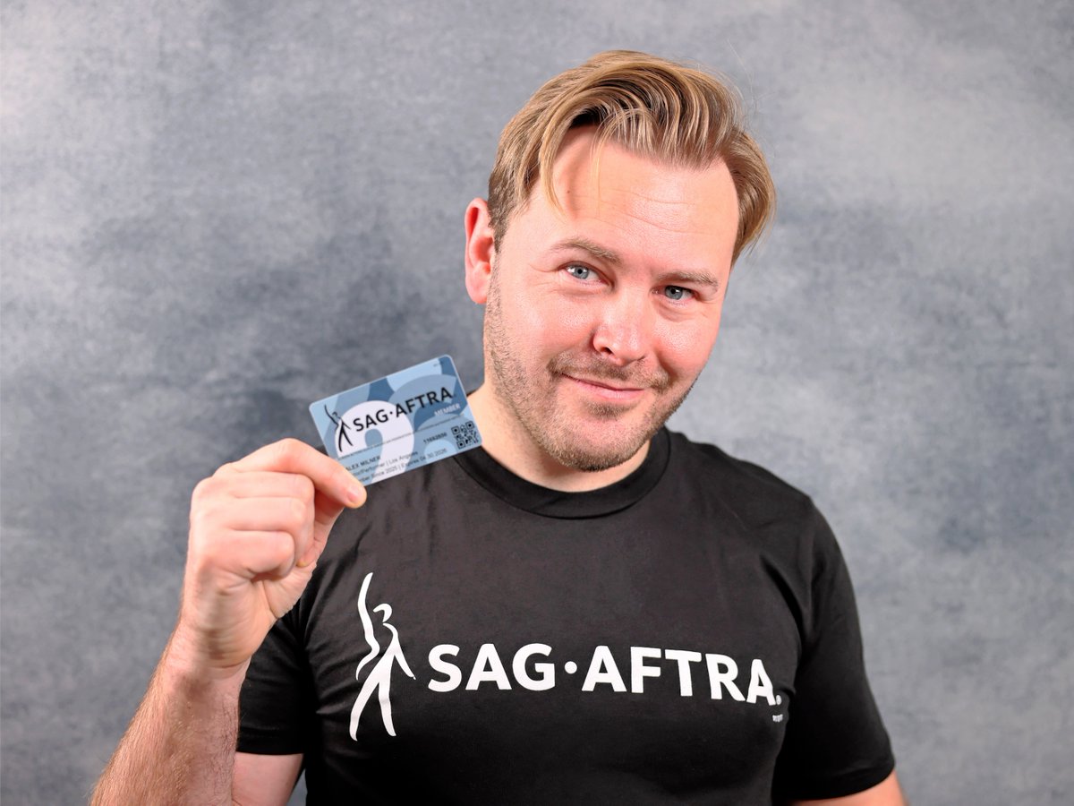 sagaftra's tweet image. "Becoming an actor in later life, I am now proudly an international member of SAG-AFTRA, together with sister unions ACTRA and Equity (UK)." Happy #MemberMonday, Alex Milner (@projectplayground)! 🤩

Send us your photo &amp;amp; story at sagaftra.org/mystory and you could be featured!