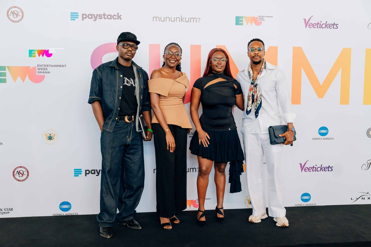 One of the standout moments for Detty December was the Entertainment Week Summit, held at the AICC.  The session spotlighted branding, alignment, and value creation within the creative economy. <a href="/EntWeekGhana/">Entertainment Week Ghana</a> 

Panelists | <a href="/amaarae/">BLACK STAR</a> , <a href="/nuelbans_/">The Creative Collector</a> , <a href="/KeniRibeiro/">The Authority Architect</a> <a href="/BlissKinggg/">KINGG ❗️</a>