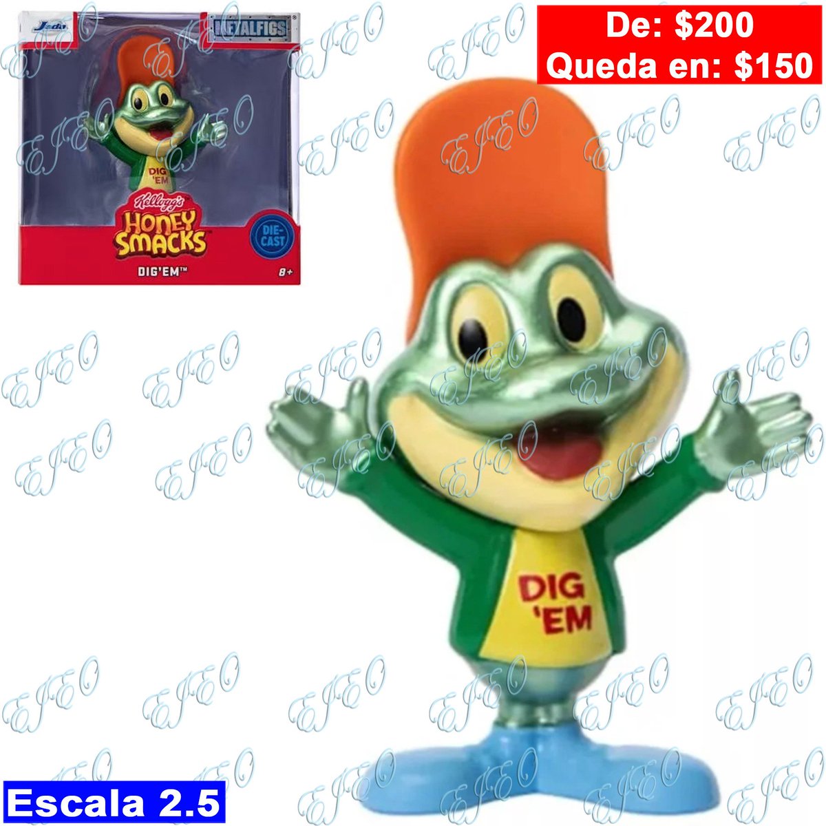 distribuidoejeo's tweet photo. ¡Atención!:
Ya está a la venta con nosotros está figura de Dig´ EM en escala 2.5
De $300 queda en $200
#DistribuidoraEjeo #Jada #Metalfigs #Nano #figuras #kellogs #Honey #smacks #digem https://t.co/KHXiHNczYo