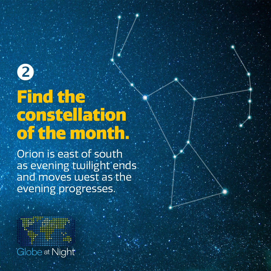 NOIRLabAstro's tweet photo. New year, darker skies? 🌙✨
The January 2026 #GlobeAtNight campaign is here! Take a few minutes to measure light pollution from your location and help track how our night skies are changing.
🔗 https://t.co/81Ca6HamRj
#CitizenScience #DarkSkies https://t.co/eWOgrMGnLl