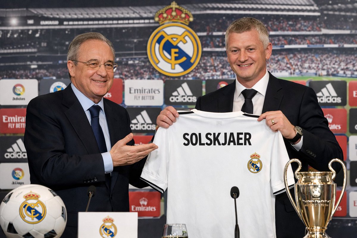 Office_____'s tweet image. 🚨[🇪🇸] Ole Gunnar Solskjaer has offered himself to manage Real Madrid till the end of the season. He is ready to work for free and has said his sole goal is to lead the Los Blancos to Champions League and La Liga success so that he lands the job full time.

[@jack09994601]