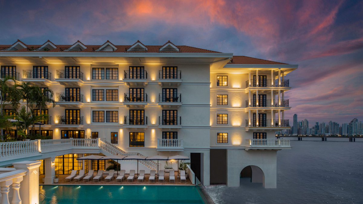 Blue_Parallel's tweet image. Sofitel Casco Viejo sits at the edge of #PanamaCity’s historic quarter, overlooking the Pacific while facing UNESCO-listed streets. It’s a rare case where a global luxury brand integrates into a preserved colonial neighborhood without overpowering it. zurl.co/9Y48D