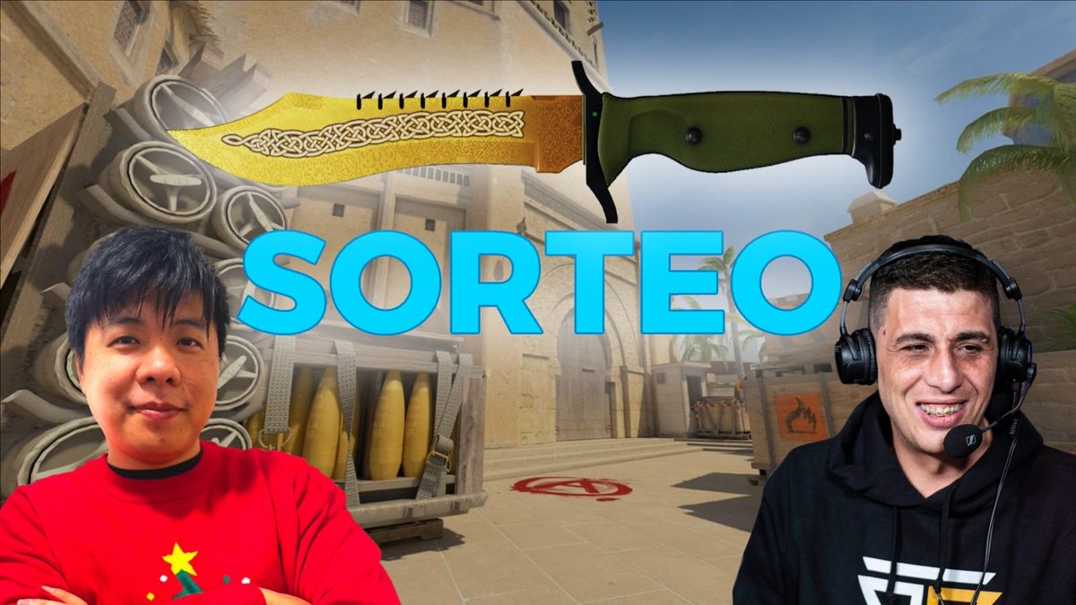 🎁 SORTEO BOWIE KNIFE LORE (100€) 🎁

Sorteo junto a mi trader chino-andaluz Andaluchino!

Para participar:

-  Follow a <a href="/andaluchino/">Andaluchino - Compro Skins CS2</a>

-  Follow a <a href="/Tenseiken83/">tense</a>
 
-  Like ❤️ &amp; RT 🔁

El ganador se anunciará el 31 de Enero de 2026!

Mucha suerte 😜!!