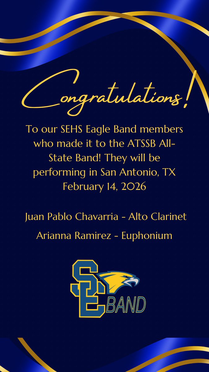 SEHS EAGLE BAND tweet media