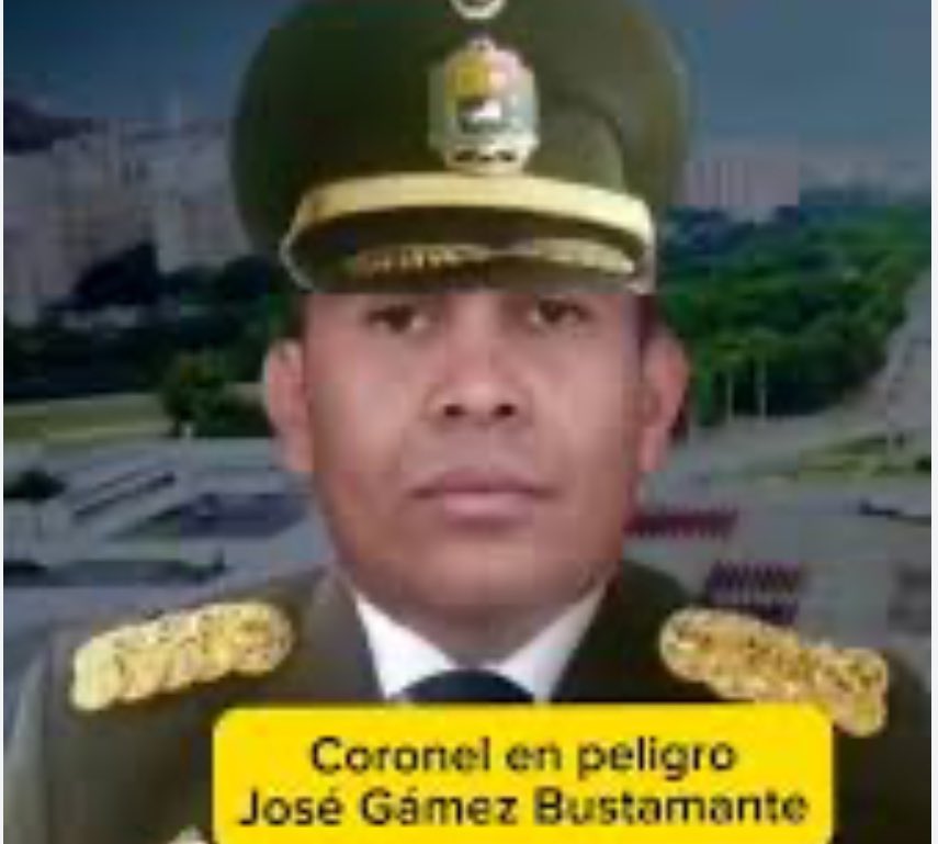 Giulybcok2's tweet image. 🇻🇪 El caso del coronel José de Jesús Gámez Bustamante es uno de los más emblemáticos y desgarradores en el contexto de los derechos humanos en Venezuela. Su relevancia no es únicamente individual: constituye un testimonio vivo —y hoy en riesgo inminente— de las fallas…