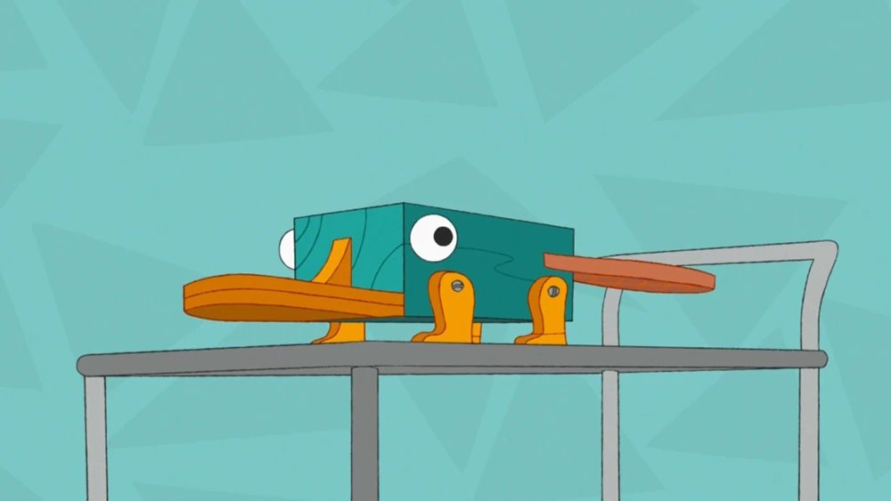 MiloMurphysLaw's tweet photo. BACK BLINGS:
-Balloony
-Perry the Inaction Figure
-Ducky Momo https://t.co/XKXk0TTWbT