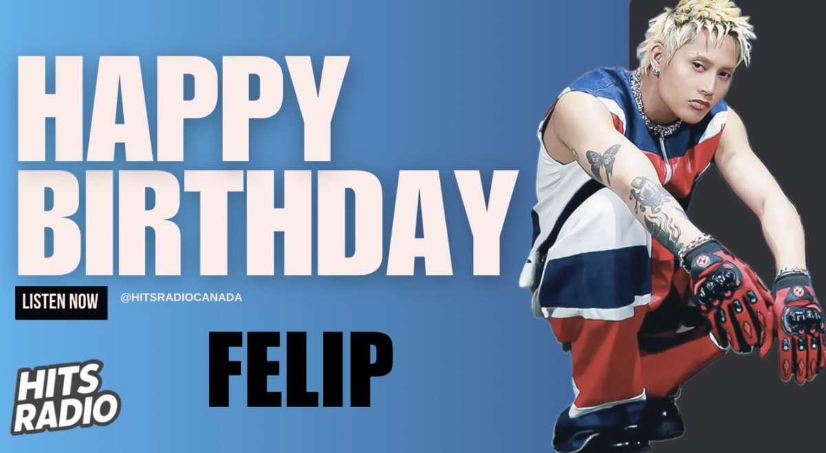 HitsRadioCanada's tweet photo. Happy Birthday to the one and only FELIP of SB19! 🎂✨

Today we celebrate not only your birthday, but the incredible force you are in music and beyond. As a singer, songwriter, rapper, dancer, producer, entrepreneur, creative director, fashion icon, and CEO, you continue to redefine what it means to be an artist. Your vision, dedication, and fearless creativity inspire fans around the world every single day.

Thank you for sharing your talent, your passion, and your heart with us through every project you touch. May this new year bring even bigger dreams, exciting milestones, and endless happiness — you truly deserve it all.

With so much love and birthday cheers,
#GlobalPopFrenzy & @HitsRadioCanada 

@SB19Official 
#SB19 #Ken
#KaarawanNiSB19Ken