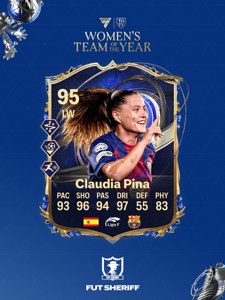 FutSheriff's tweet image. 🚨💣 PINA 🇪🇸 IS COMING AS TOTY XI 💀💀💀💀💀🔥🔥🔥🔥

IT’S OVER 😭😭😭😭😭😭

FOLLOW @FutSheriff ✅ #FC26