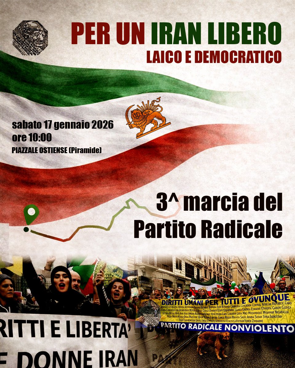 gaiatortora's tweet photo. Io ci sarò e tu?
Mentre gli altri si organizzano noi ci muoviamo! #FreeIran https://t.co/zwrACqBlze