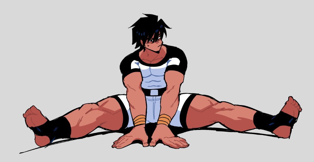 as I finish the cleanups on my work, I must say I'm gonna miss these shorts because god damn they were easy to draw and it's a shame they only last one episode  before he wears actual pants.