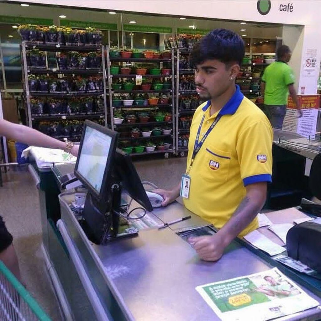 Knupfer_'s tweet photo. 🚨URGENTE: Pedrinho acaba de dar chapéu no mengaum e contrata Paqueta como novo caixa dos supermercados BH. https://t.co/SCanm5CGvO