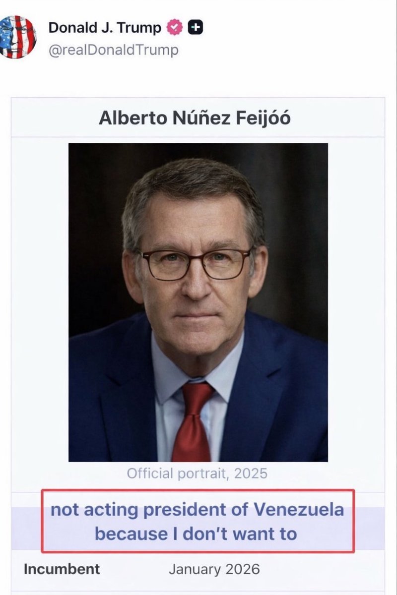 Lo acaba de compartir Trump