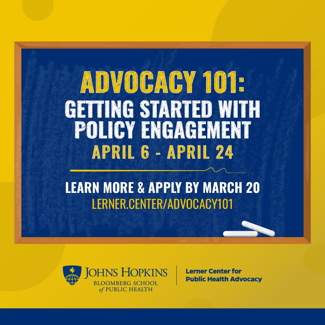 Lerner Center for Public Health Advocacy tweet media