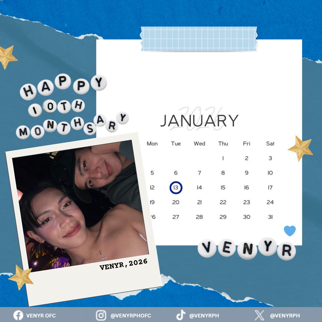 VeNyrTrends's tweet photo. Happy 10th Monthsary, VeNyr Fam 💙

Through every challenge and triumph, we stay strong and united for River and Esnyr. 🌟

Praying for the day we finally meet, bond, and create beautiful memories together. Here’s to love, faith, and togetherness

@iamriverjoseph | @esnyrrr https://t.co/6OqVZbQuGN