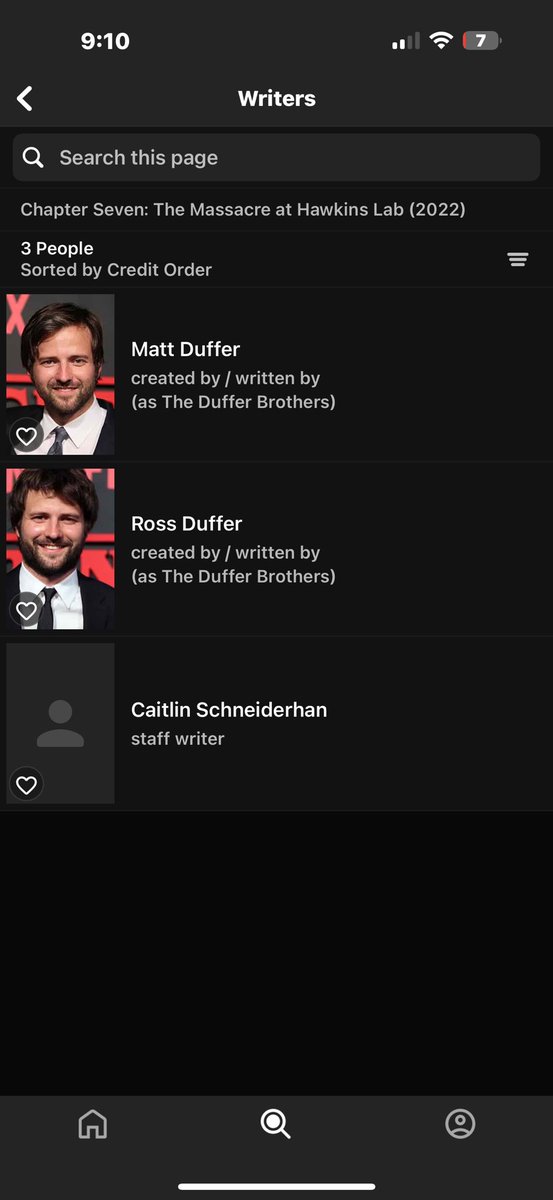 12Kingar's tweet image. Kate Trefry wasn’t credited as a writer in S4E7 even though she gave the idea of merging the plotlines into (Henry/Vecna/001)

That’s awkward, how many other brilliant ideas of Kate and Paul do you think got credited to #Them ?