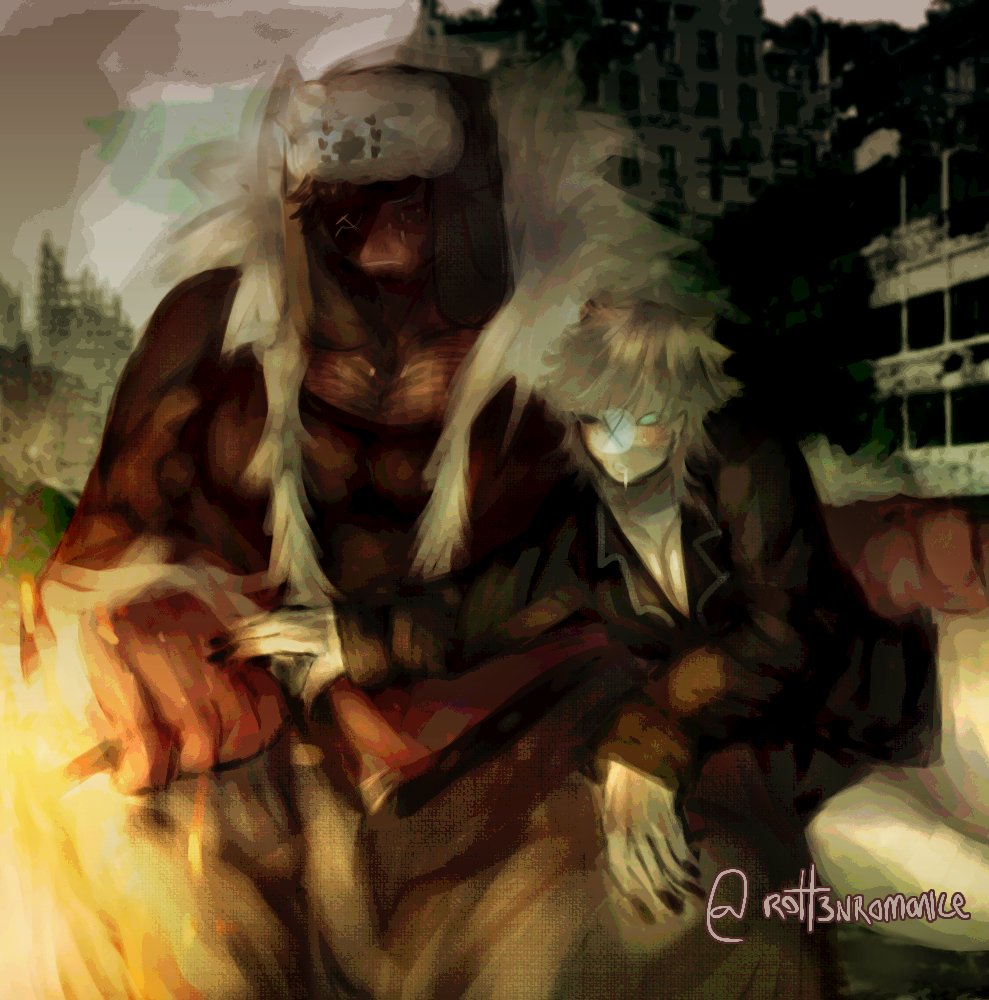 apocalypse together 

more sovietreich zombie Reich au!!

Hehe, turn up the brightness. I like to make my drawings with a lot of contrast, so that's why sometimes it's hard to see them without it

#countryhumans #sovnaz #sovietreich #countryhumansussr #countryhumansthirdreich