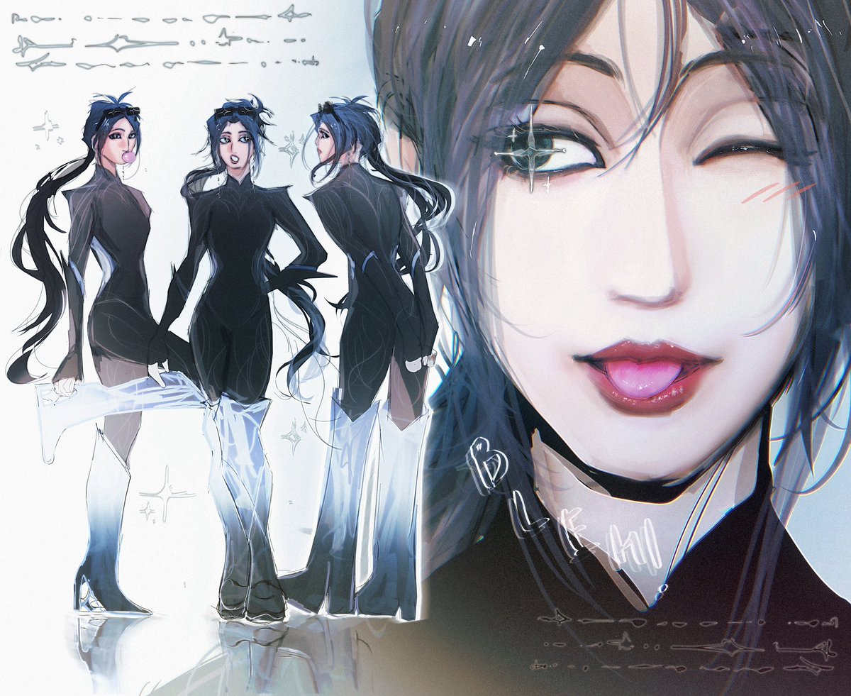 bday persona art #illustration #digitalart #OC #drawing