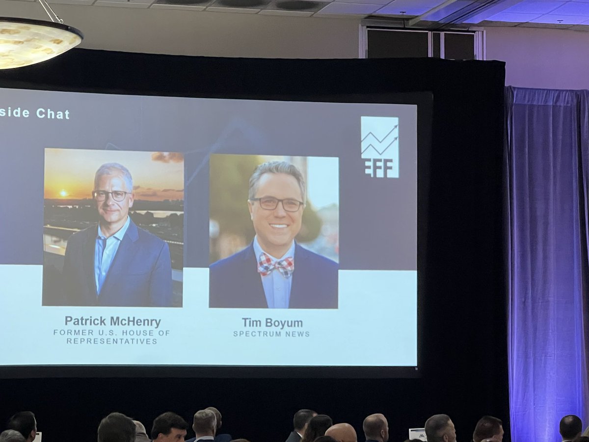 Great to be at NC Bankers Association Economic Forecast! <a href="/Morrisville_NC/">Morrisville, NC</a> <a href="/TheRTP/">Research Triangle Park</a> <a href="/NCChamber/">NC Chamber</a>