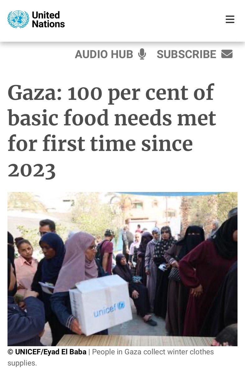 It would have happened a lot sooner if UNRWA weren't complicit in Hamas stealing aid, hiding and/or selling it.