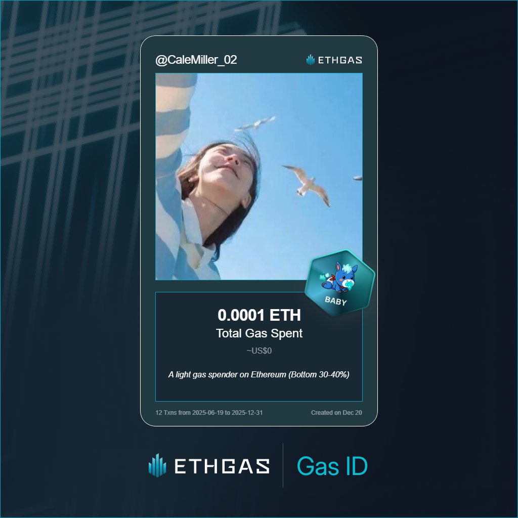 Cale Mille| ETHGas ⛽ tweet media