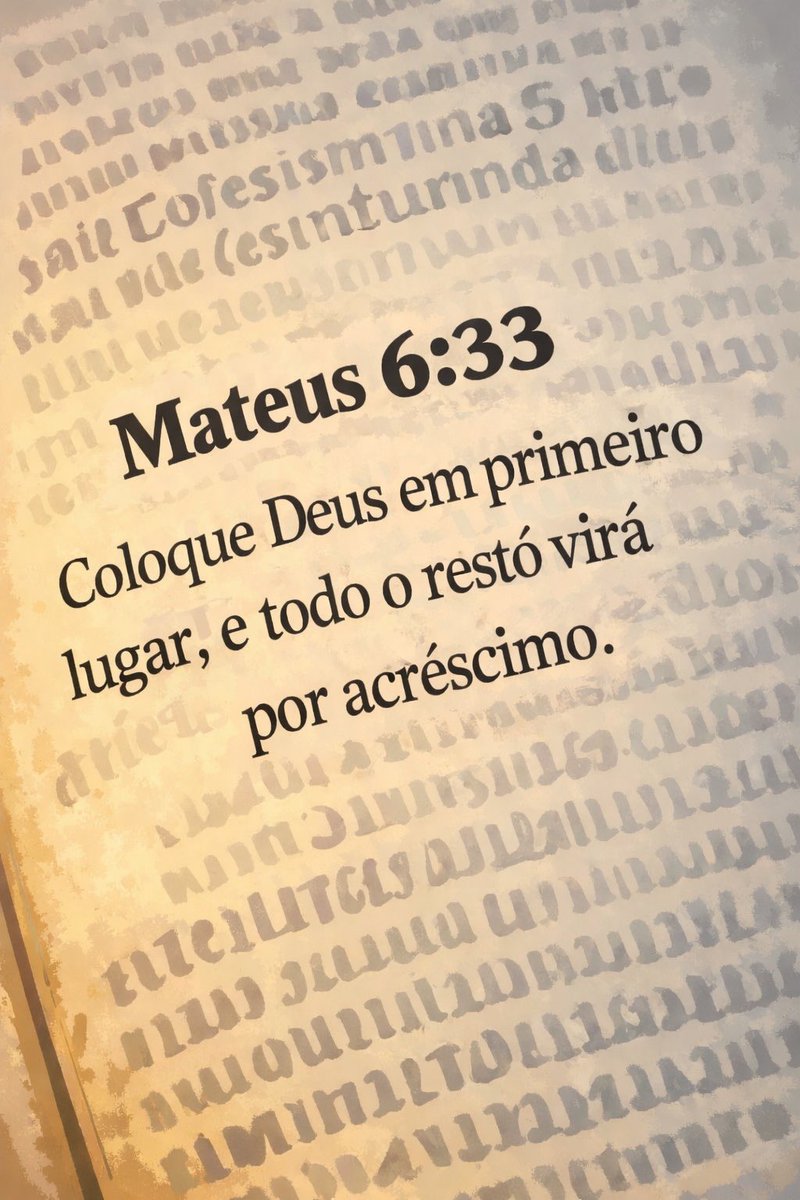 sigagalatas's tweet image. ✝️ Mateus 6:33