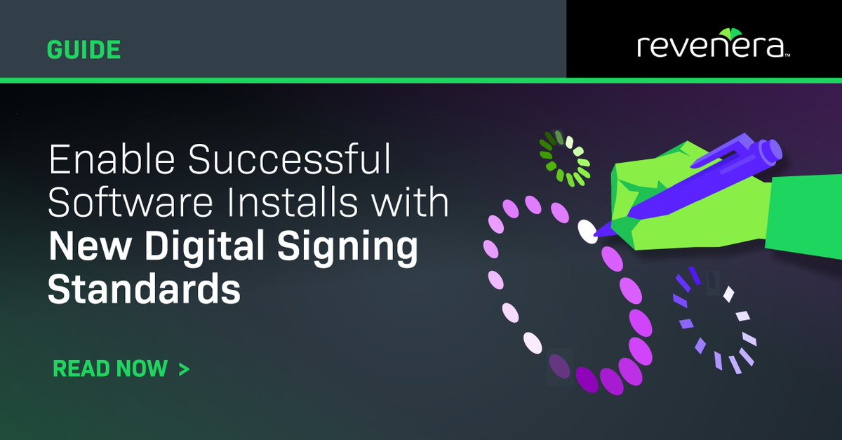 From HSM‑based key generation to shorter‑lived certificates, the latest standards directly affect your installation workflow. Learn practical steps to avoid warnings, maintain trust at install time, &amp; meet platform expectations: info.revenera.com/IS-Guide-Digit…