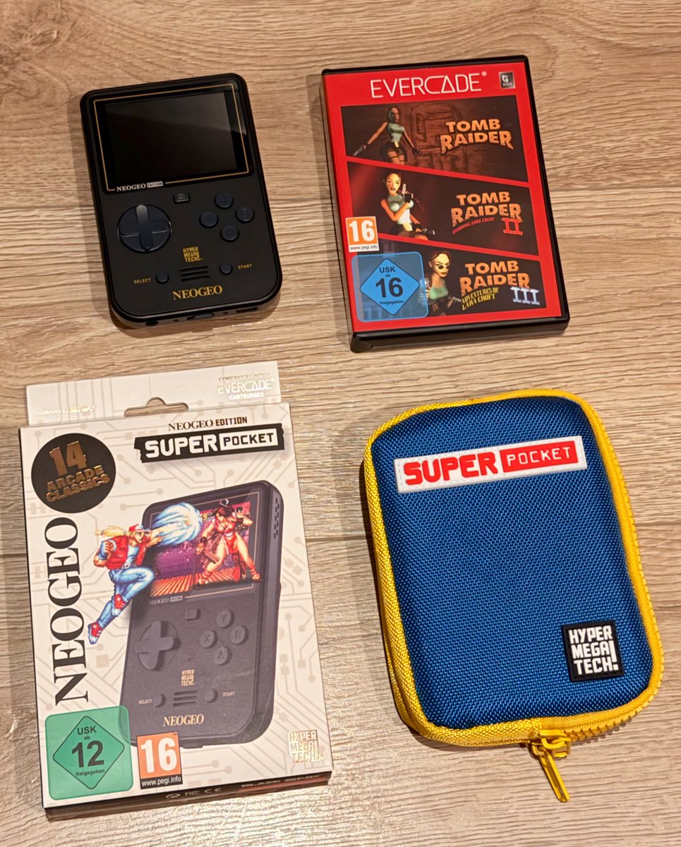 Réception du jour #evercade #neogeo