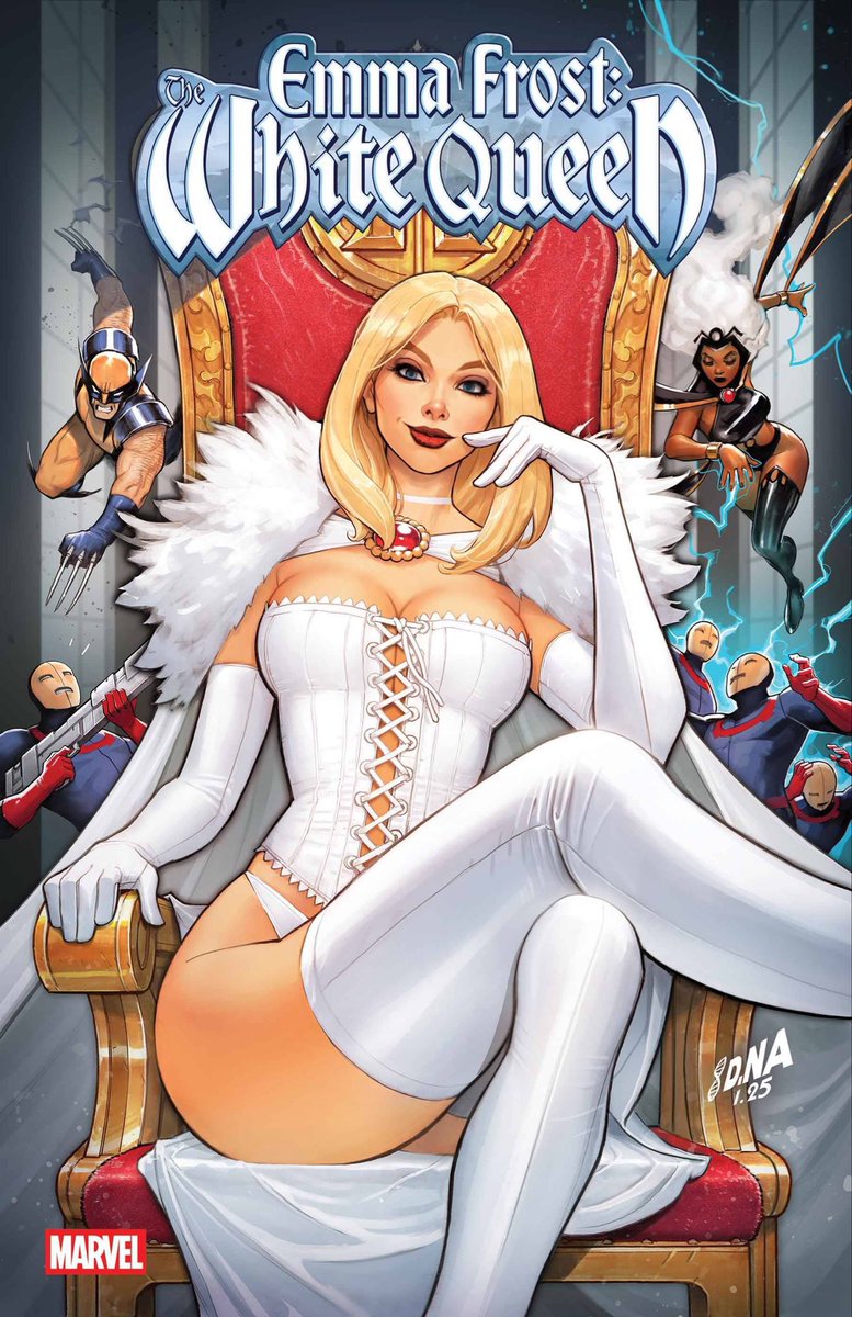 SteveLinez's tweet photo. I was really looking forward to this, even though I’m not a fan of these stories that supposedly happened in the past with Characters you’ve never heard off.. but I gave this one a chance and yeah it started ok but didn’t stick the landing 🥴 #Xmen #emmafrost https://t.co/Hn3ZM459l5