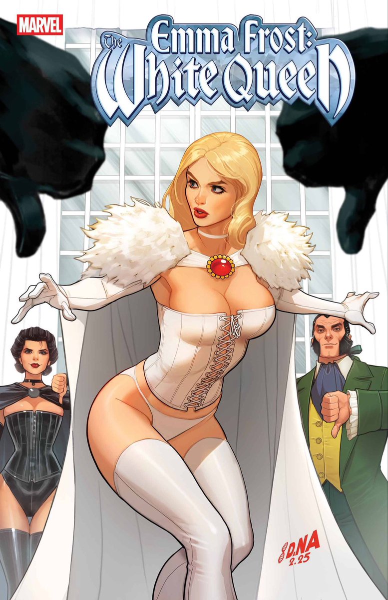 SteveLinez's tweet photo. I was really looking forward to this, even though I’m not a fan of these stories that supposedly happened in the past with Characters you’ve never heard off.. but I gave this one a chance and yeah it started ok but didn’t stick the landing 🥴 #Xmen #emmafrost https://t.co/Hn3ZM459l5