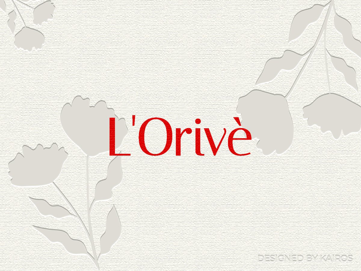 kairosartifex's tweet photo. L'Orivè where fragrance meets restraint.
A premium artisanal perfume identity built on calm tones, floral symbolism, and timeless elegance.

#BrandDesign #LuxuryDesign #PerfumeBrand
#VisualIdentity #DesignInspiration #MinimalAesthetic
#CreativeDesign https://t.co/aidGp4WyVj