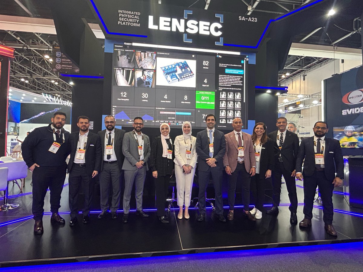 LENSEC's tweet image. 🎉 Intersec Dubai 2026 is here, and it was a good day 1 today!
Stop by to explore our latest solutions demo and experience cutting-edge technology.
📍 Find us at SA - A23.
#IntersecExpo #Intersec2026 #LENSEC #SecurityInnovation #DWTC #DubaiEvents