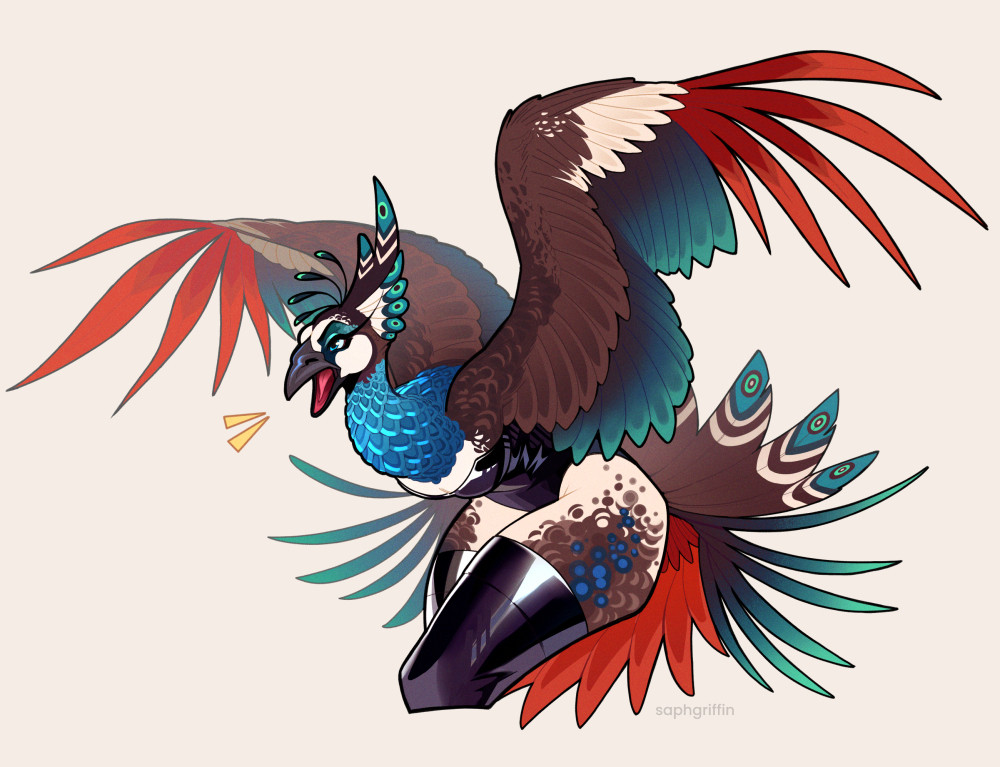 saphgriffin's tweet image. someone pissed Iara off please avoid this 🦚🤬