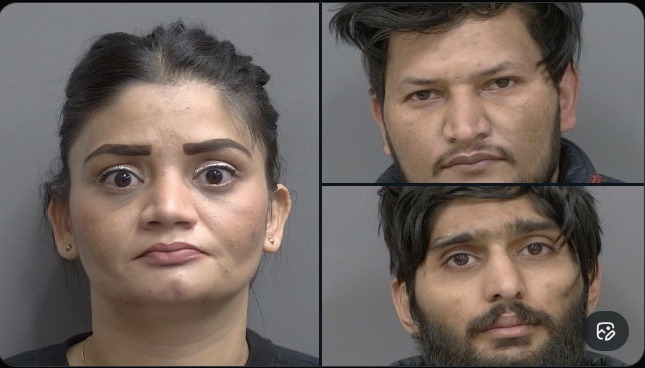 kushal_mehra's tweet photo. Amritpal Khattra, a 28-year-old man
Gurtas Bhullar, a 33-year-old man
Mandeep Kaur, a 32-year-old female
#kaumdeheere
"Region of Peel – Investigators from the Commercial Auto Crime Bureau have arrested three individuals from Brampton in connection with an organized auto crime group and recovered three stolen vehicles."
https://t.co/xd4yx8lw64