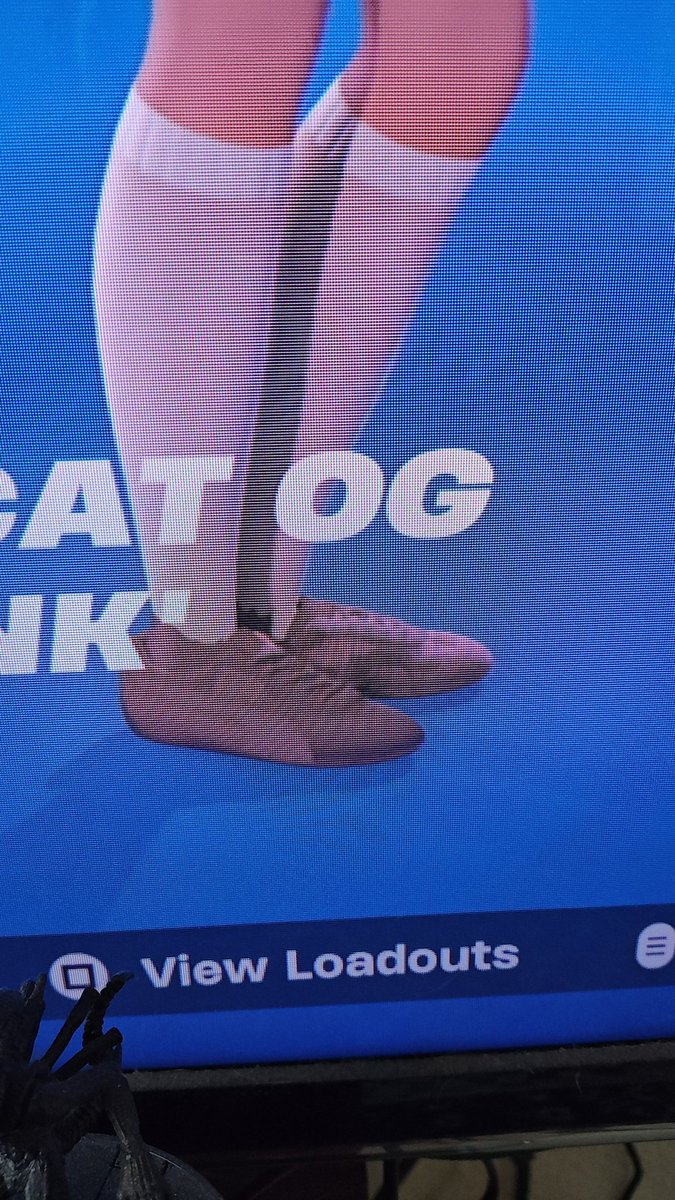 SmokerBuddy's tweet photo. @FortniteStatus Why are my PUMA SPEEDCAT WHISP OF PINK Kicks still glitched????? https://t.co/GPYZrdNlaE