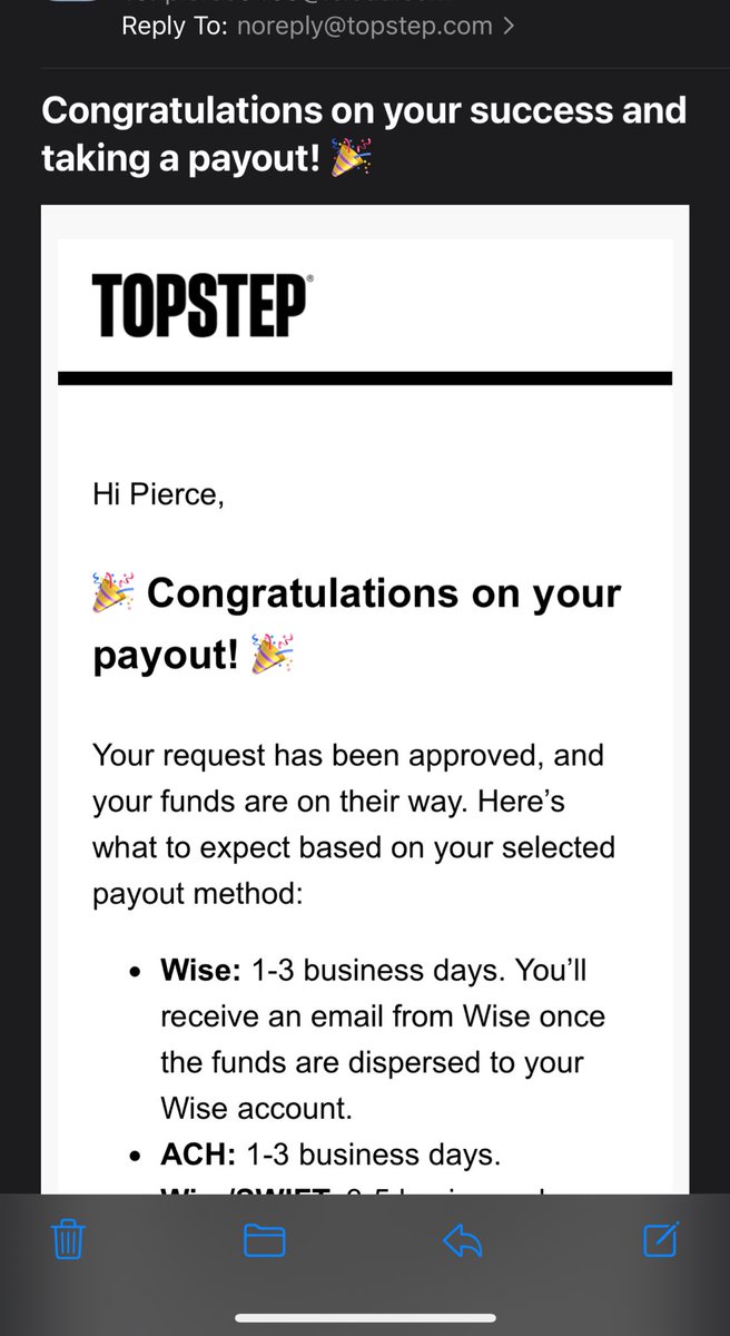 Pierce_Trades's tweet photo. Let’s go 1st payout of the year $SPY $QQQ $NQ $ES here’s to many more coming this year 🙌🏼 https://t.co/AMHMWD3kq6