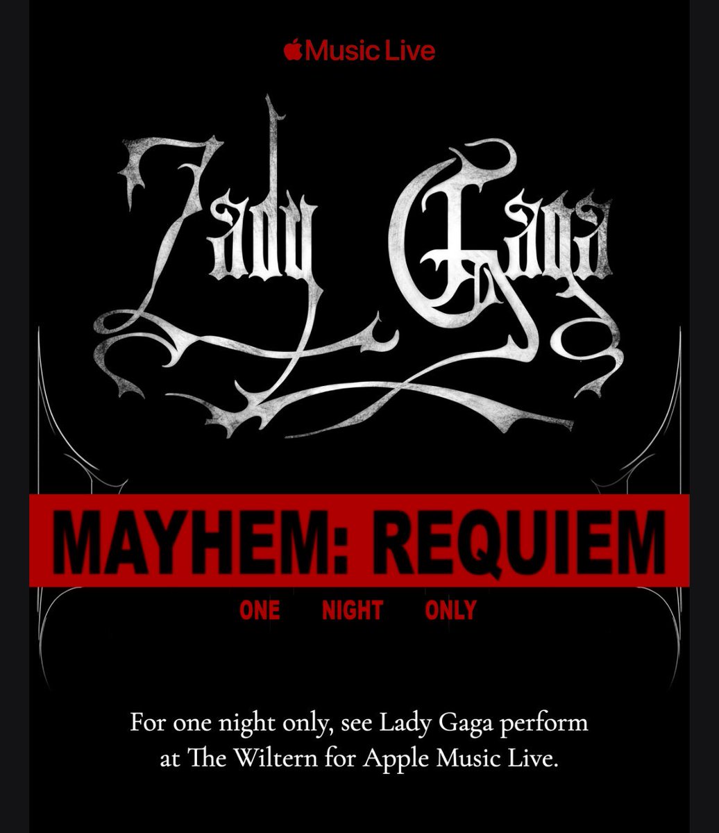 Info Lady Gaga tweet media