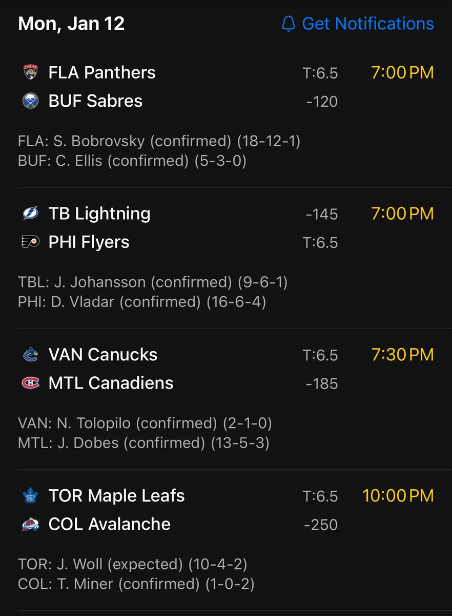 NHL plays are going 4-0 tonight 🏒
Like/RT this post if you’re ready to win