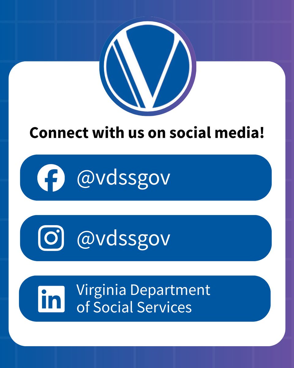 The Virginia Department of Social Services tweet media