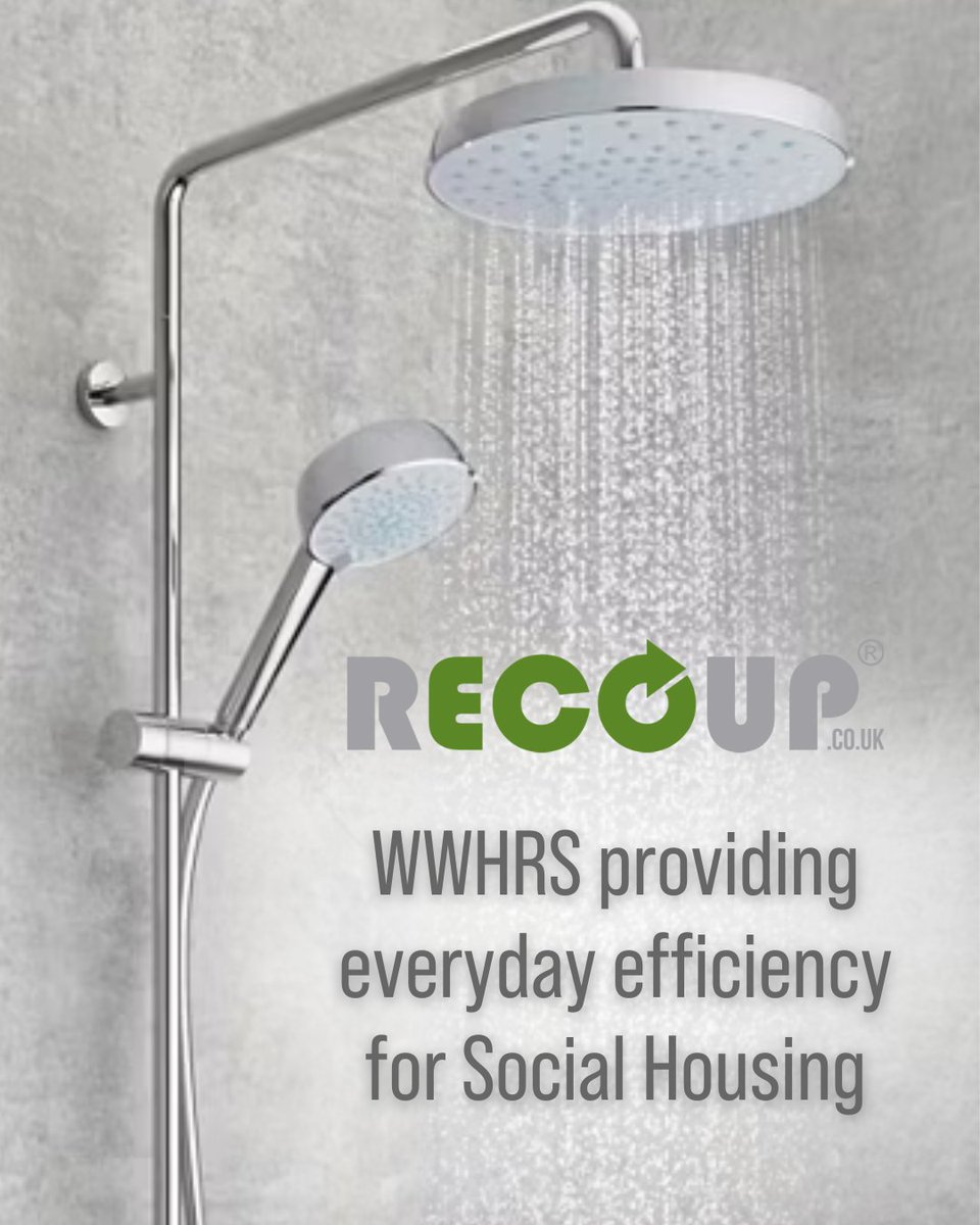 Energy efficiency shouldn’t rely on behaviour change.
Waste Water Heat Recovery cuts hot water energy use without asking residents to shower less or differently, helping reduce bills while supporting #WarmHomes objectives. 💧♻️

#fuelpoverty #socialhousing #energyefficiency