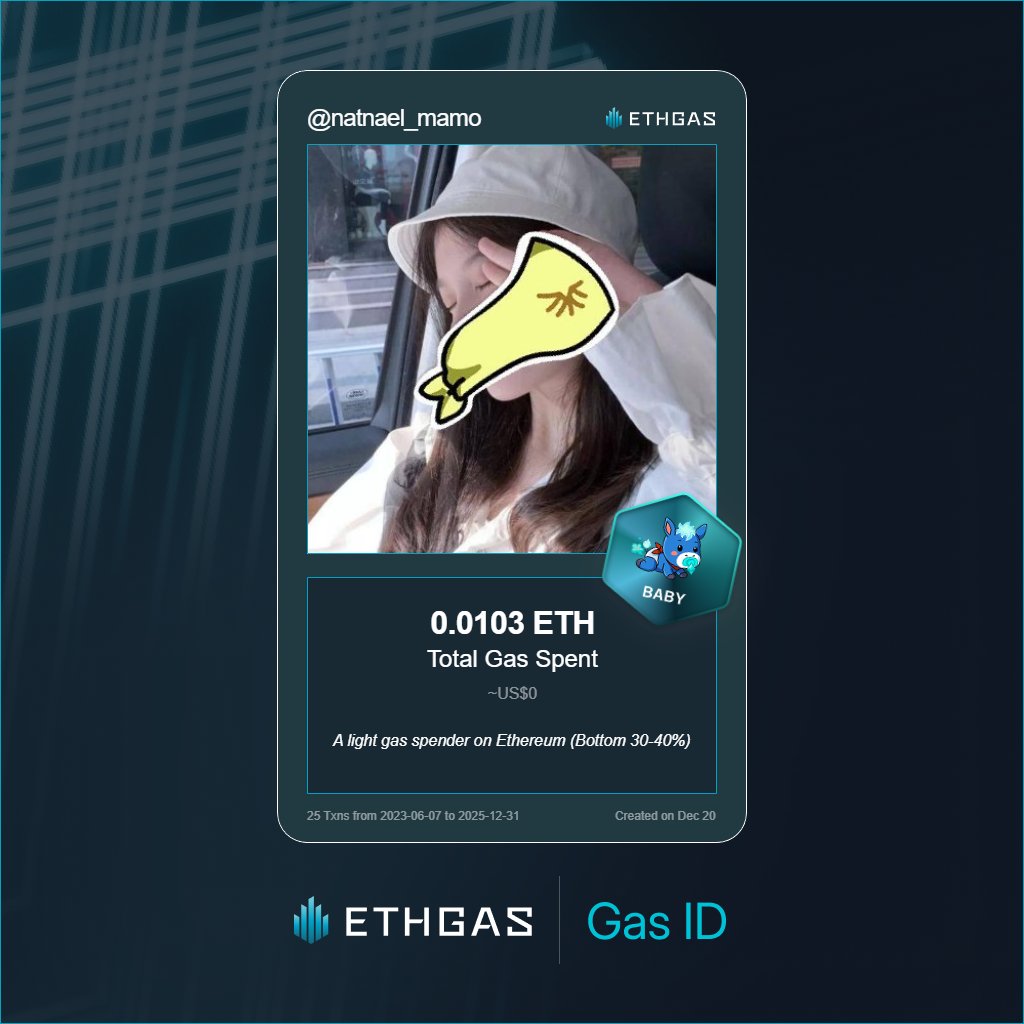 natnael mamo| ETHGas ⛽ tweet media